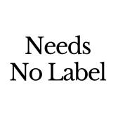 Needs No Label Logo Needs No Label Logo