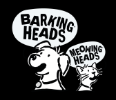 Barkings Heads & Meowing Heads (Dog and Cat food) Logo Barkings Heads & Meowing Heads (Dog and Cat food) Logo