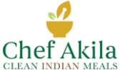 Chef Akila’s Gourmet Ready Meals Logo Chef Akila’s Gourmet Ready Meals Logo