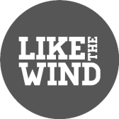 Like the Wind Running Magazine and Gifts Logo Like the Wind Running Magazine and Gifts Logo